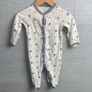 Ralph Lauren Teddy Bear Footed Pajama